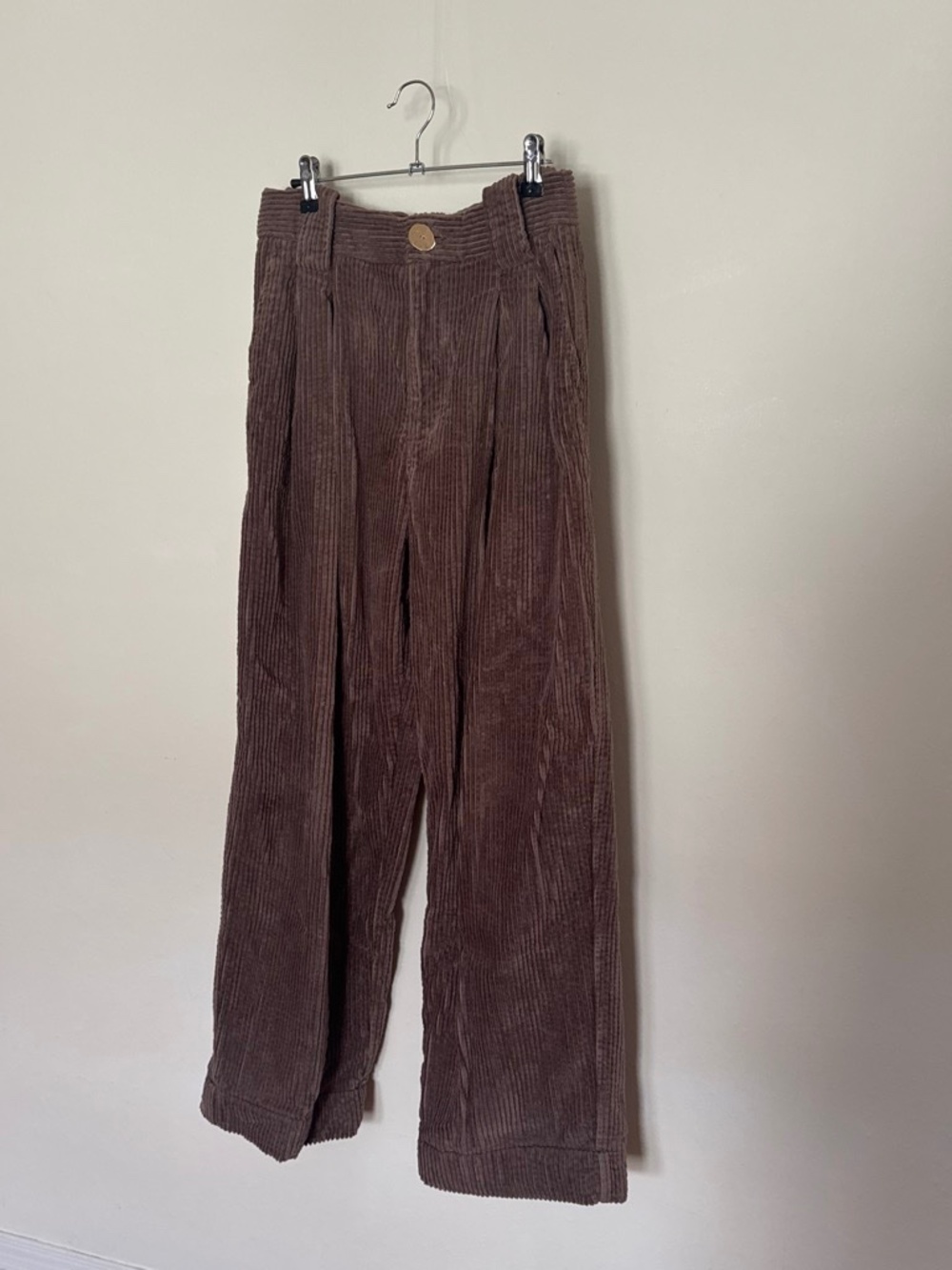 Ganni Brown Corduroys